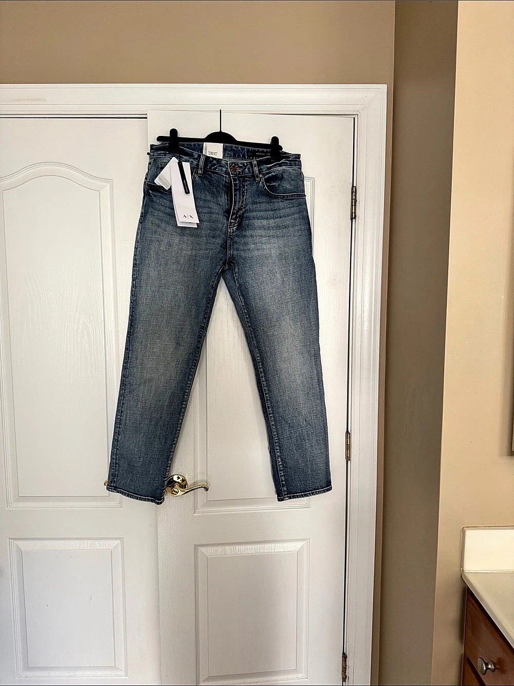 Armani Exchange Slim Fit Jeans Slim Jeans in Blue Waist 32 NWT